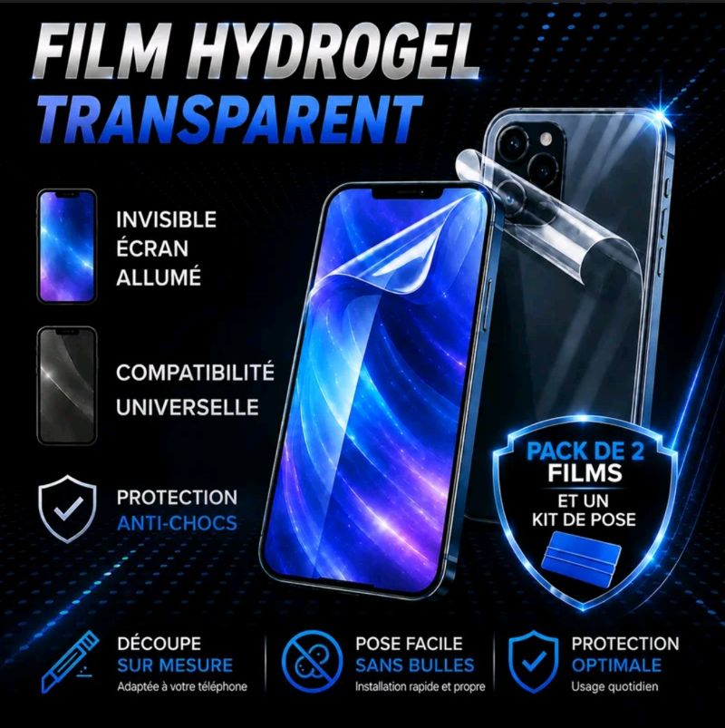 Film Hydrogel Transparent — Téléphone