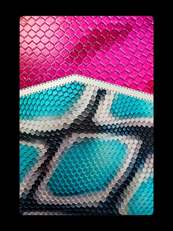 Design PSC-01 — thème peau de serpent et croco