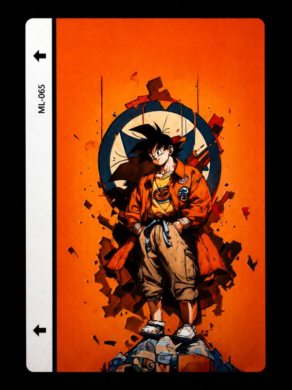 Design DBZ-09 — thème Manga DBZ