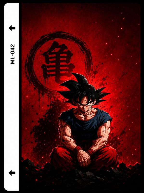 Design DBZ-16 — thème Manga DBZ