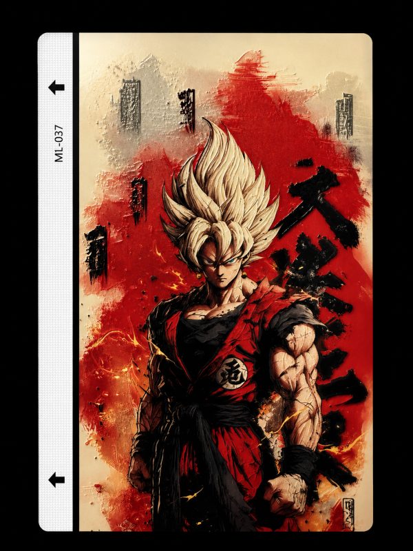 Design DBZ-06 — thème Manga DBZ